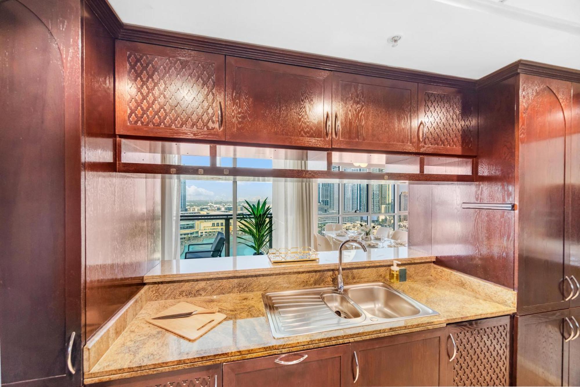 Durrani Homes - Grandiose 5Br Besides Dubai Mall With Burjkhalifa And Fountain View Eksteriør bilde
