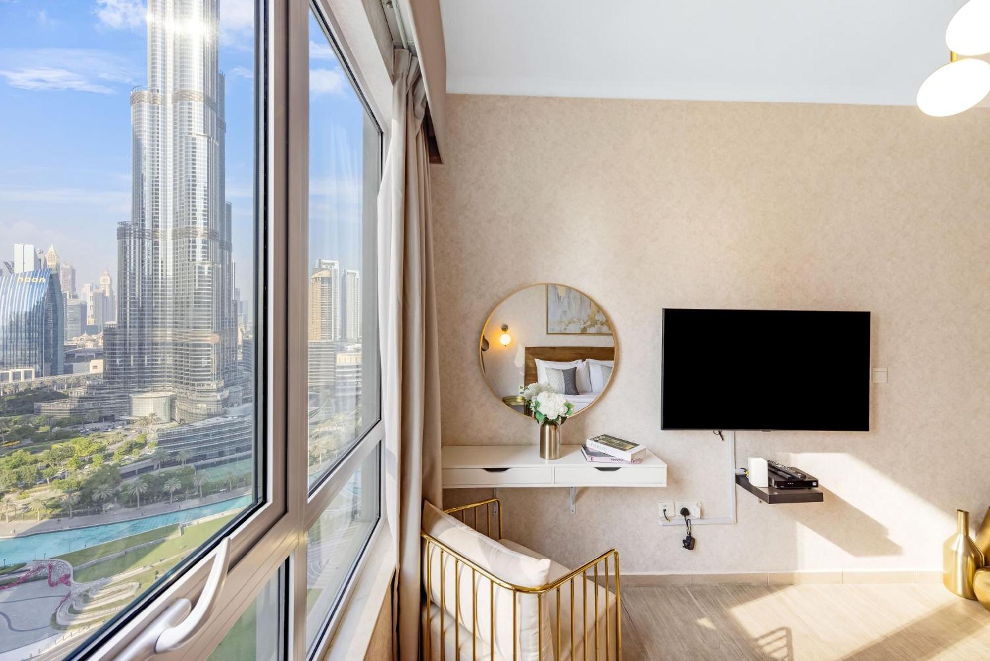 Durrani Homes - Grandiose 5Br Besides Dubai Mall With Burjkhalifa And Fountain View Eksteriør bilde