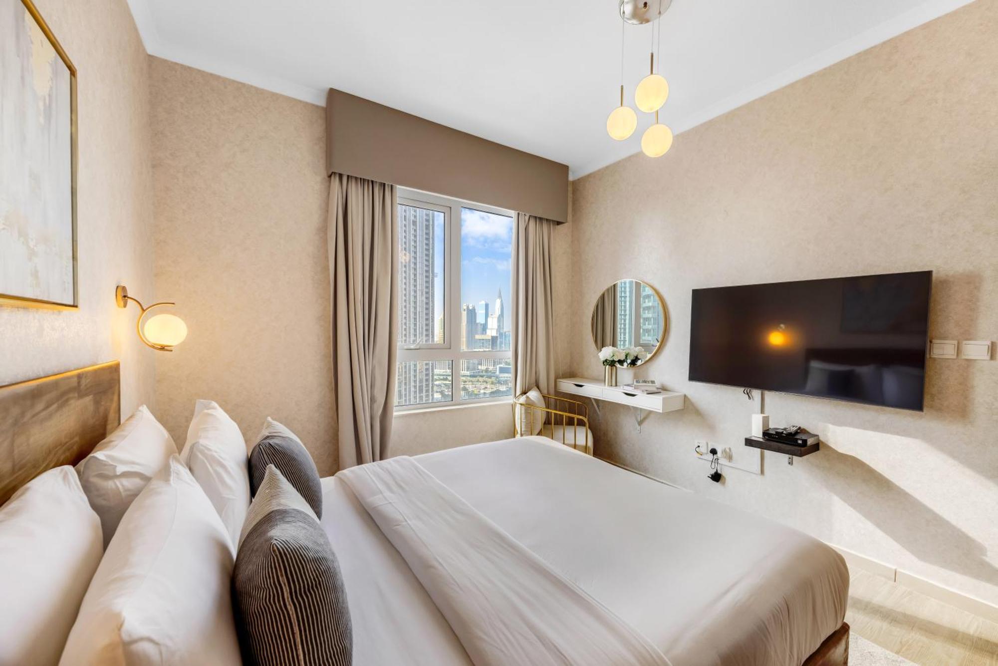 Durrani Homes - Grandiose 5Br Besides Dubai Mall With Burjkhalifa And Fountain View Eksteriør bilde