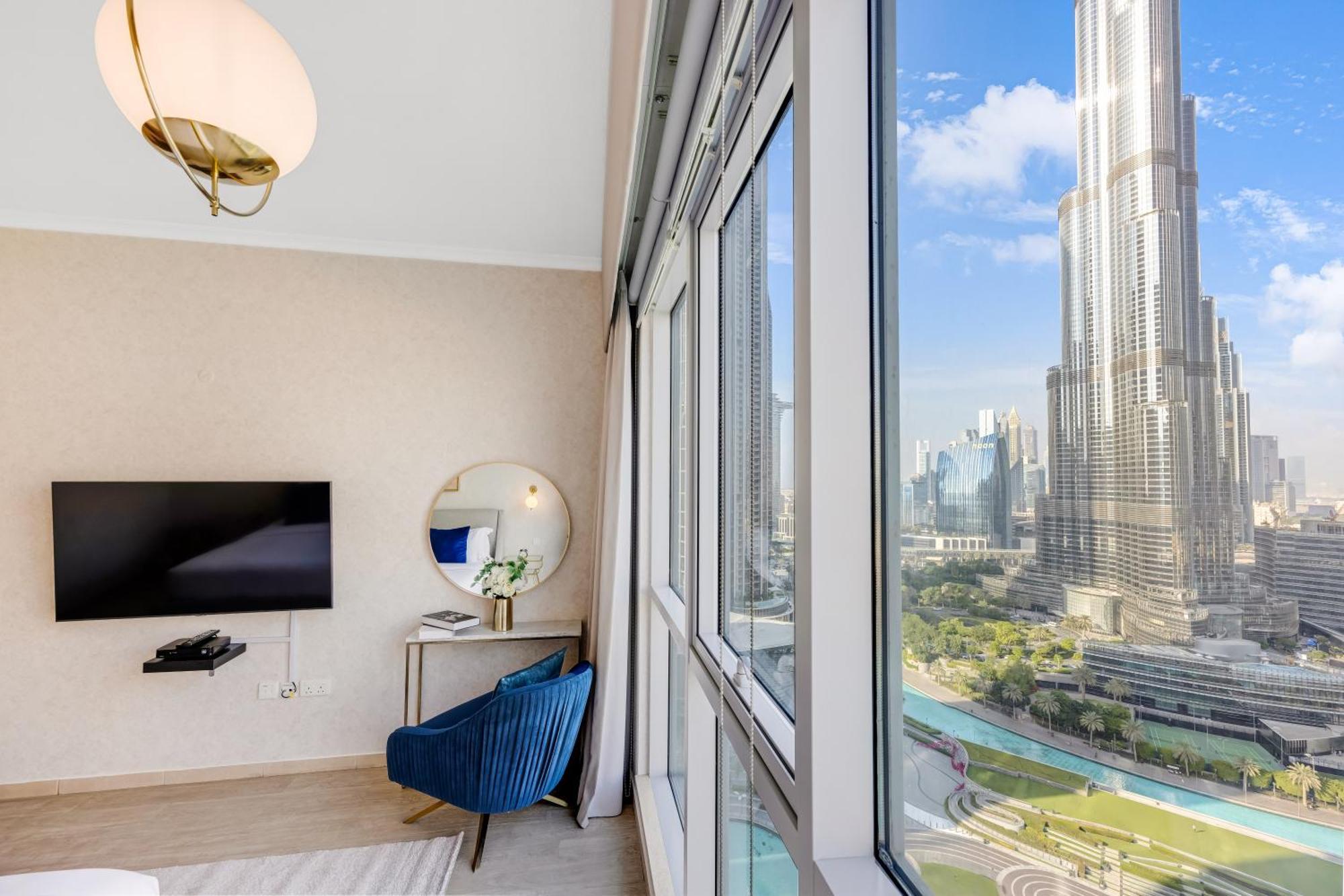 Durrani Homes - Grandiose 5Br Besides Dubai Mall With Burjkhalifa And Fountain View Eksteriør bilde