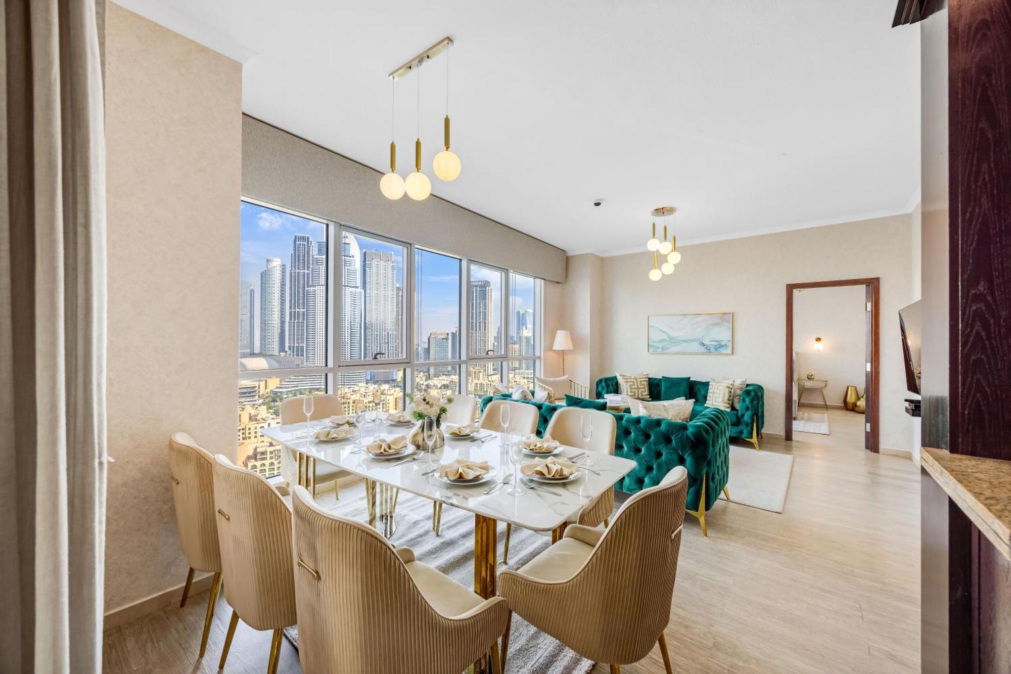 Durrani Homes - Grandiose 5Br Besides Dubai Mall With Burjkhalifa And Fountain View Eksteriør bilde
