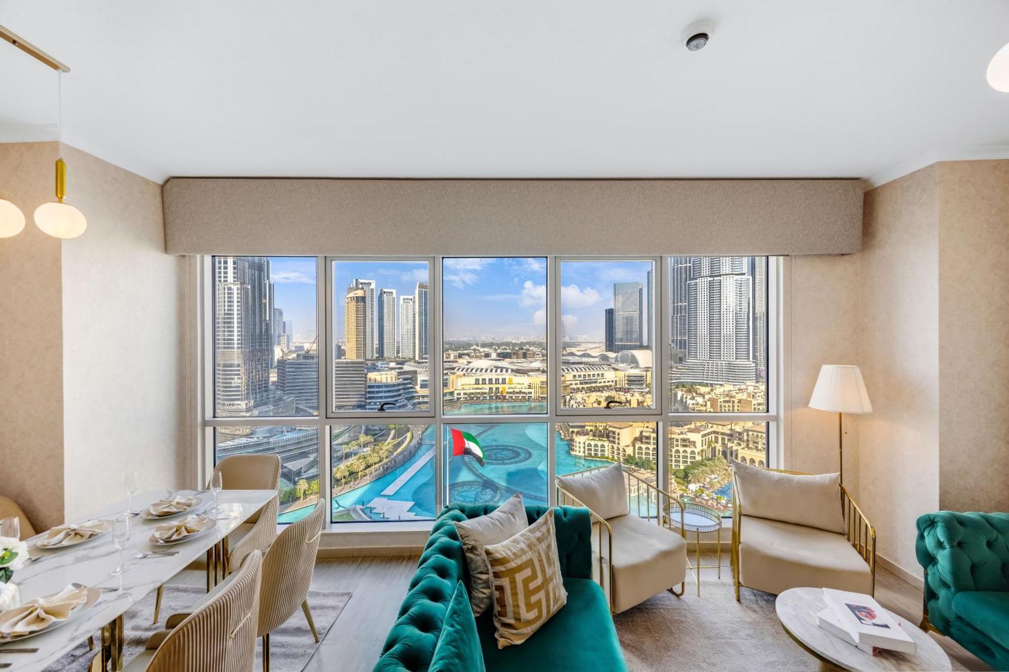 Durrani Homes - Grandiose 5Br Besides Dubai Mall With Burjkhalifa And Fountain View Eksteriør bilde