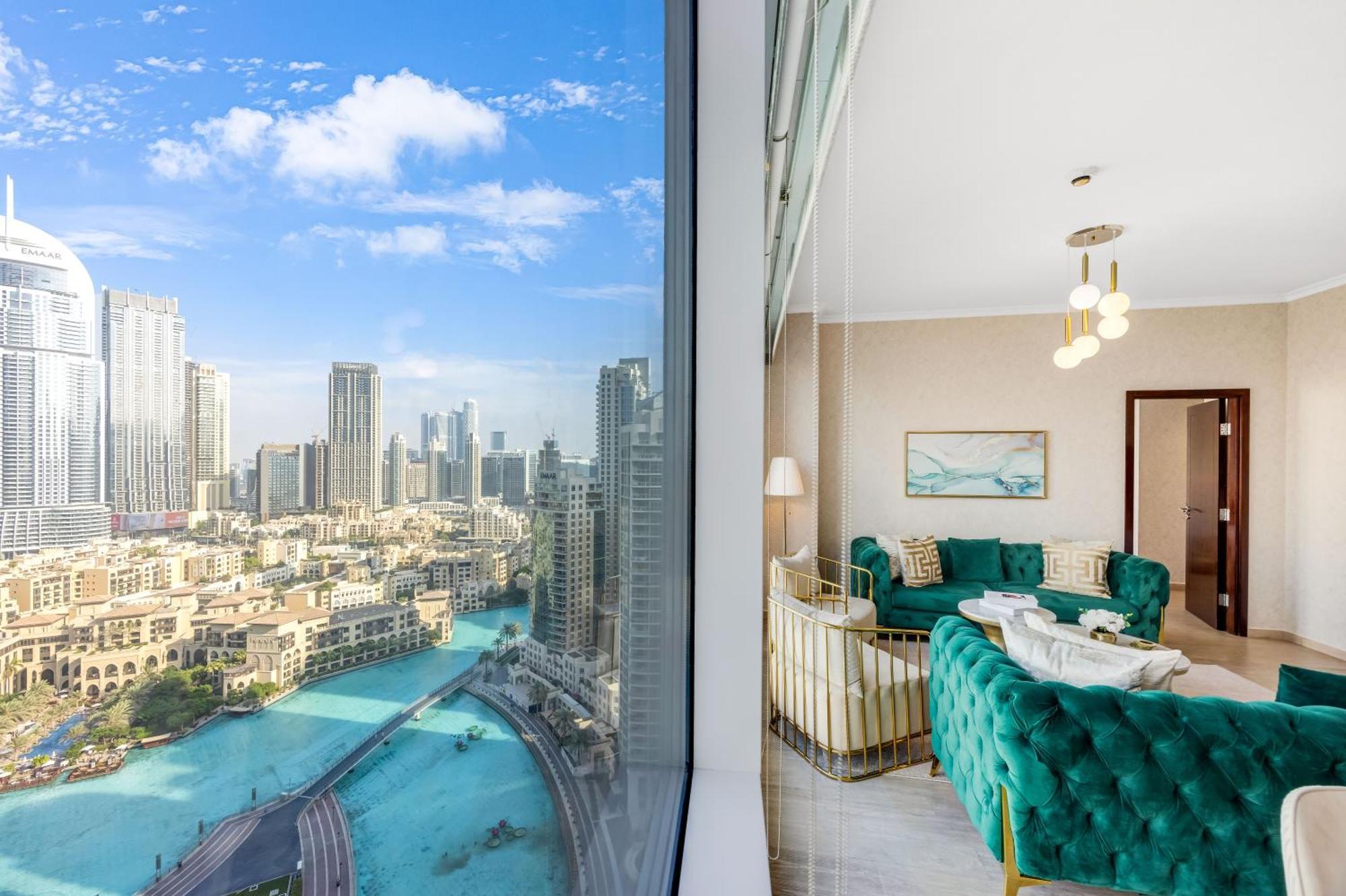 Durrani Homes - Grandiose 5Br Besides Dubai Mall With Burjkhalifa And Fountain View Eksteriør bilde