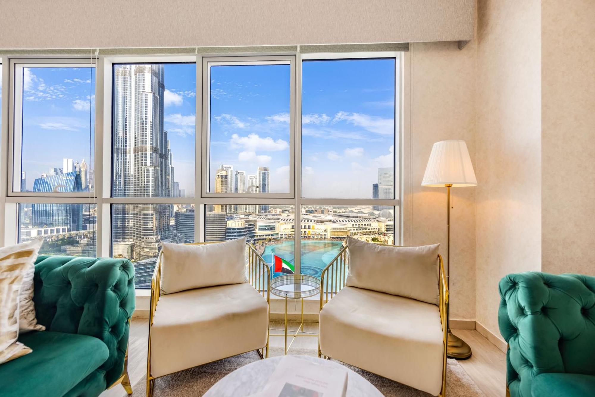 Durrani Homes - Grandiose 5Br Besides Dubai Mall With Burjkhalifa And Fountain View Eksteriør bilde