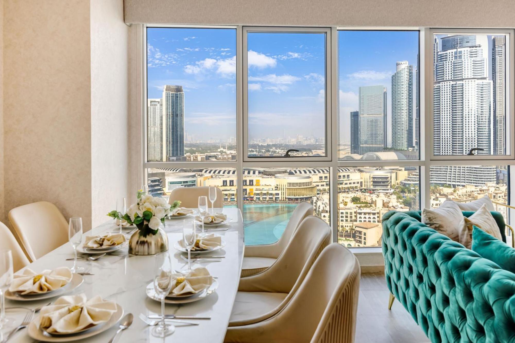 Durrani Homes - Grandiose 5Br Besides Dubai Mall With Burjkhalifa And Fountain View Eksteriør bilde