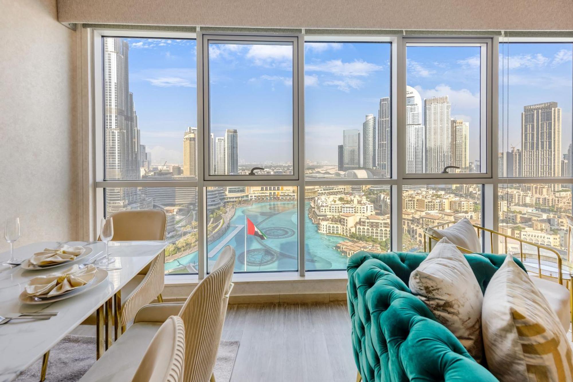 Durrani Homes - Grandiose 5Br Besides Dubai Mall With Burjkhalifa And Fountain View Eksteriør bilde
